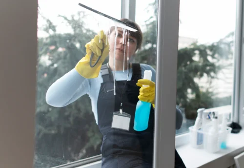 Nettoyage de vitres intérieures et extérieures au Soler